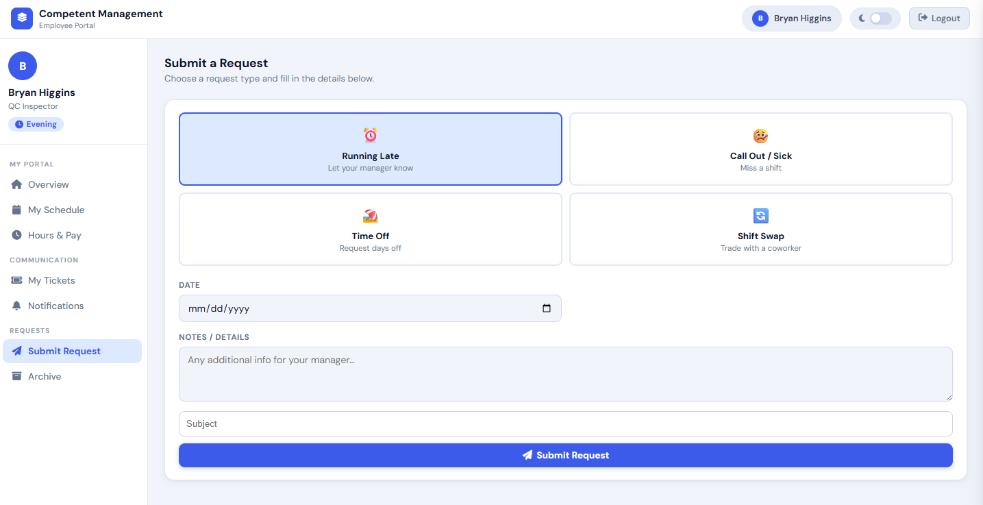 Employee Portal